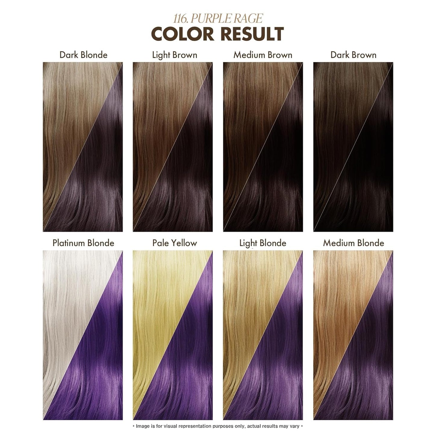 Coloure Purple Rage 4Oz, 118,3 Ml (pack de 1) Teinture capillaire Naty Shop
