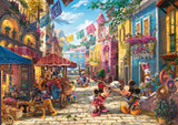Schmidt Spiele 57397 Thomas Kinkade, Disney, Mickey et Minnie au Mexique, puzzle 6000 pièces Puzzle Naty Shop