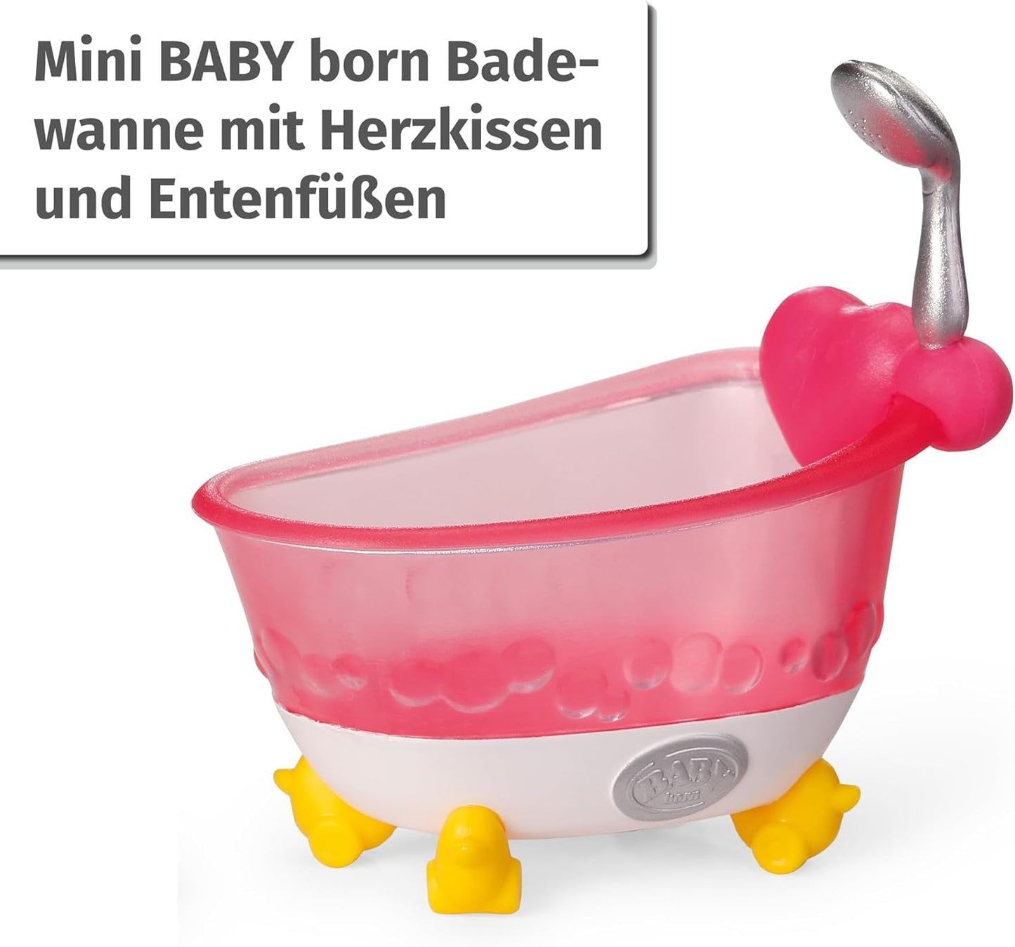 BABY Born Minis ensemble de baignoire avec poupée Minis Amy et canard, 906101 Zapf Creation Dolls Naty Shop