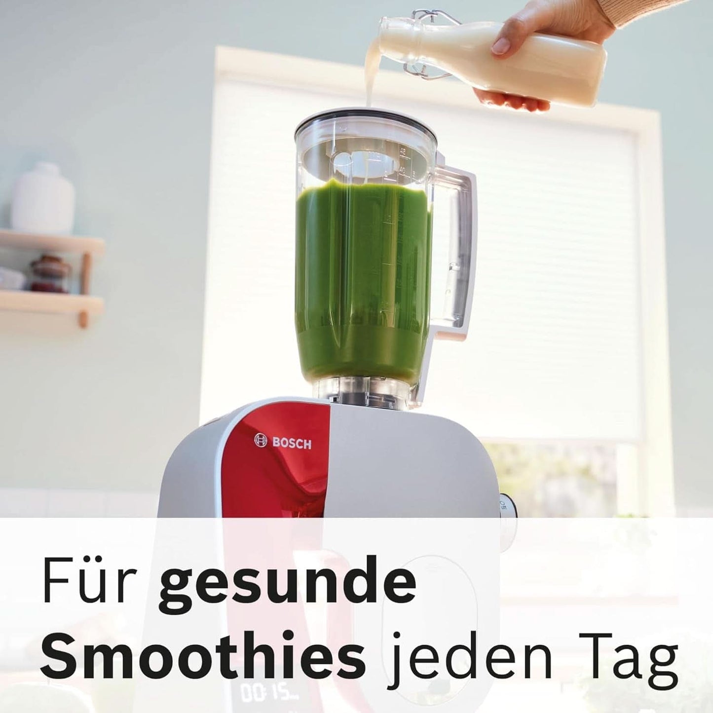 Robot culinaire Bosch Série 4 MUM5X720, balance intégrée, bol inox 3,9L, mixeur 1,25L, 1000W Accessoires Alimentation et Allaitement Bebe Naty Shop