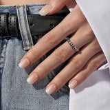Btartbox Faux Ongles Carrés Courts Baby Boomer Colle Sur Blanc Dégradé Rose Faux Ongles Ongles Artificiels Courts avec Colle À Ongles 30 Pièces Faux Ongles Carrés