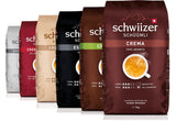Schwiizer Schüümli Intenso, capsule, café moulu 1kg - Intensité 4/5 - Certificat UTZ (paquet de 4)