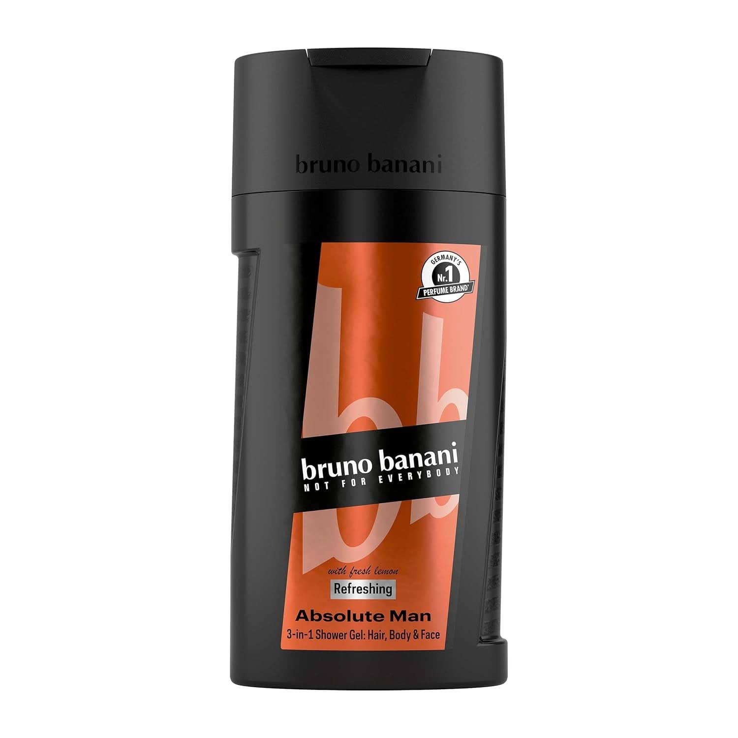 Bruno Banani Loyal Man Gel douche 3 en 1 corps, cheveux et visage, homme, 250 ml Douche et bain Naty Shop 250 ml Poivre noir