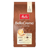 Café en grains Melitta BellaCrema La Crema 1kg et café en grains décaféiné BellaCrema Decaffeinato 1kg