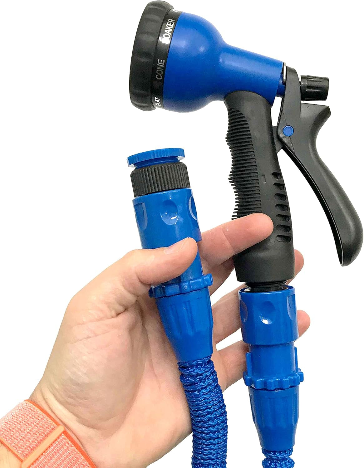 Tuyau extensible Pro C2607B avec Presión del Agua, Azul, 7,5 mètres