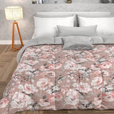 PETTI Artigiani Italiani - Couette d'hiver, Couette d'hiver, Couette simple, Double face, Impression monochrome et numérique, microfibre 100% hypoallergénique, Fabriqué en Italie