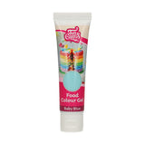 Colorant alimentaire Funcakes Gel Bleu Bébé : Colorant alimentaire très concentré pour pâte, crème, fondant et pâte d'amande. Dosage facile. Une seule goutte pour créer des couleurs vibrantes. Halal. 30g.