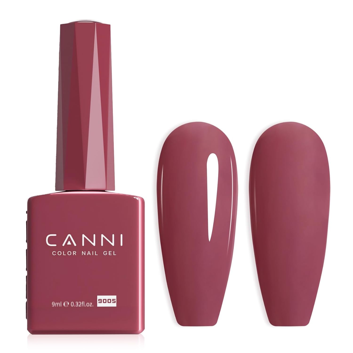 Vernis à ongles gel CANNI, semi-permanent, violet foncé, vernis à ongles, gel UV, trempage, manucure