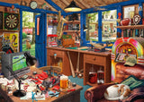 Schmidt Spiele 59977 Puzzle secret, L'atelier du père, puzzle 1000 pièces Puzzle Naty Shop