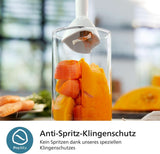 Philips 5000-Serie Stabmixer - 1200W Leistung. Technologie Promix. Led Geschwindigkeitsanzeiger. Stufenlose Geschwindigkeitseinstellung. Conception compacte. Leicht Zu Reinigen. Schwarz (HR2681/00) Cuisine Naty Shop