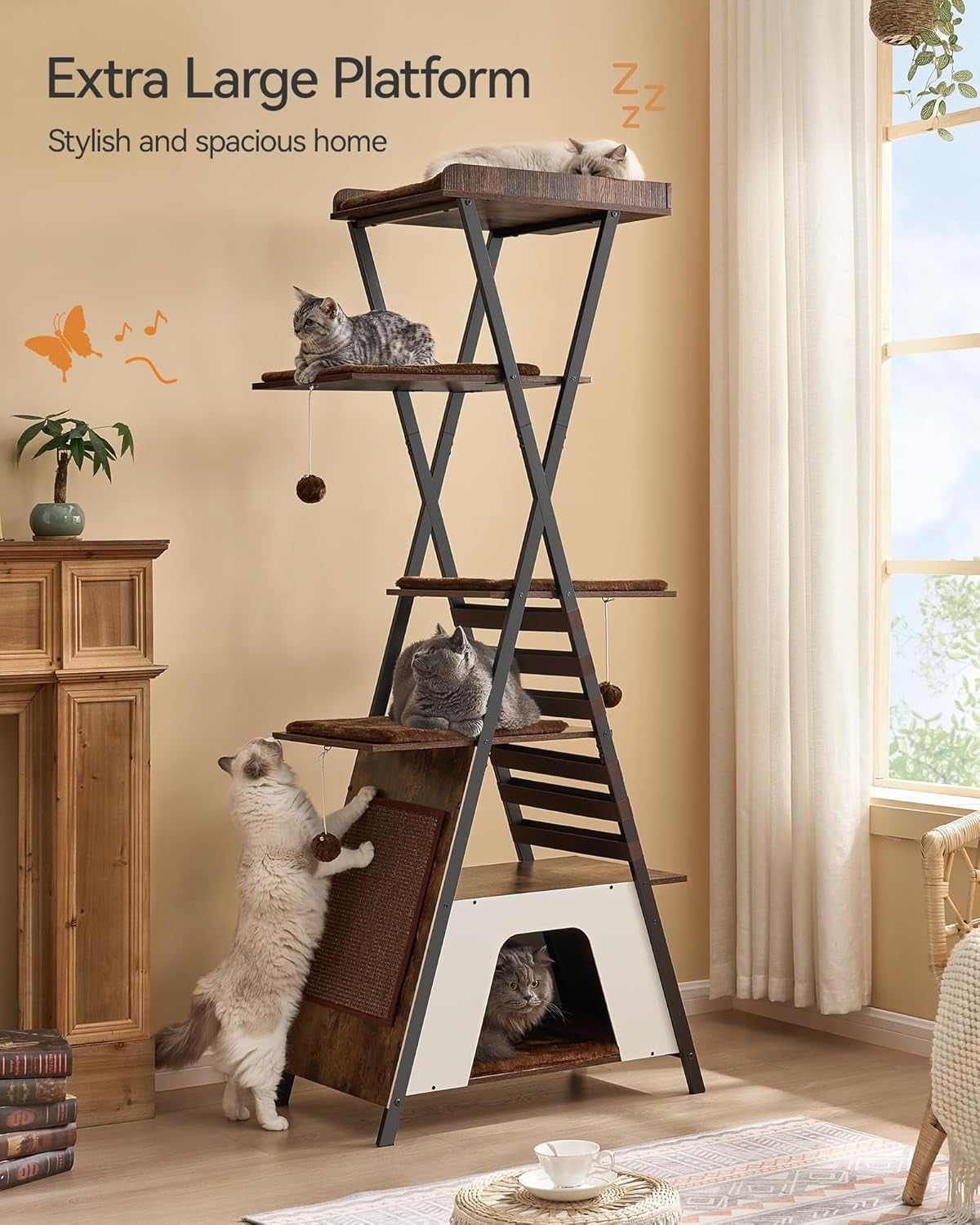 Couvertures et meubles, Animaux, Chats, Lits pour chats, Griffoir, Chats - lits, matelas