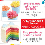 ScrapCooking, Lot de 3 colorants alimentaires en poudre - rouge, jaune, bleu, 3 x 5 grammes Naty Shop