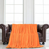 Sourcing Map Couverture douillette couvre-lit couverture polaire douce et chaude comme couverture de canapé couverture de canapé salon et couverture câline couverture en laine douce en peluche Orange 150X200Cm Lits et couvertures Besuche den uxcell-Store