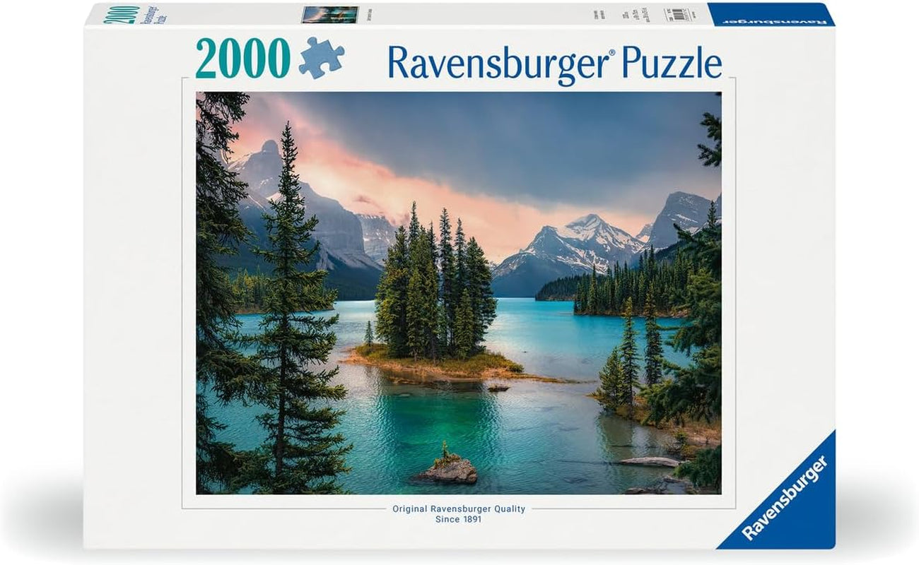 Ravensburger Puzzle 16714 - Spirit Island Canada - Puzzle 2000 pièces pour adultes et enfants de plus de 14 ans, puzzle paysage avec motif Canada Puzzle Naty Shop