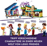 LEGO Friends Maison familiale Olly et Paisley, maison de poupée avec figurines et accessoires, ensemble maison à deux étages et cabane dans les arbres, cadeau créatif pour filles et garçons à partir de 7 ans 42620 Ensembles de construction Besuche an LEGO-Store