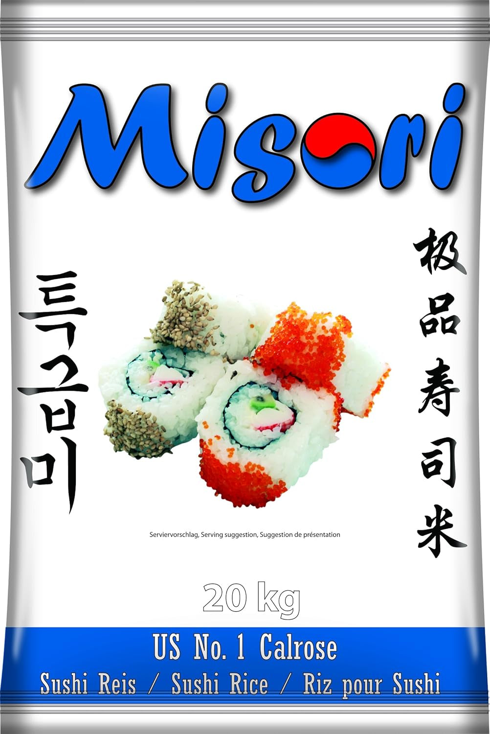 Riz Calrose/Sushi, 1 paquet (1 x 20,2 kg)