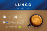 Café Royal Professional Pads, Bio Lungo, 50 Nespresso (R) Professional compatibles Pads for Office and Gastronomie, Bio et Fairtrade zertifiziert, 100 Prozent Arabica, Intensité 5