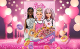 Céréales Barbie Rainbow Loops, anneaux colorés de blé, d'avoine et de maïs au goût de fruits pour un petit-déjeuner parfait, 1 paquet (1 x 350 g)