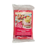 Fondant Funcakes aromatisé à la meringue : Facile à utiliser, onctueux, flexible, doux et malléable, parfait pour la décoration de gâteaux, casher et sans gluten. 1kg