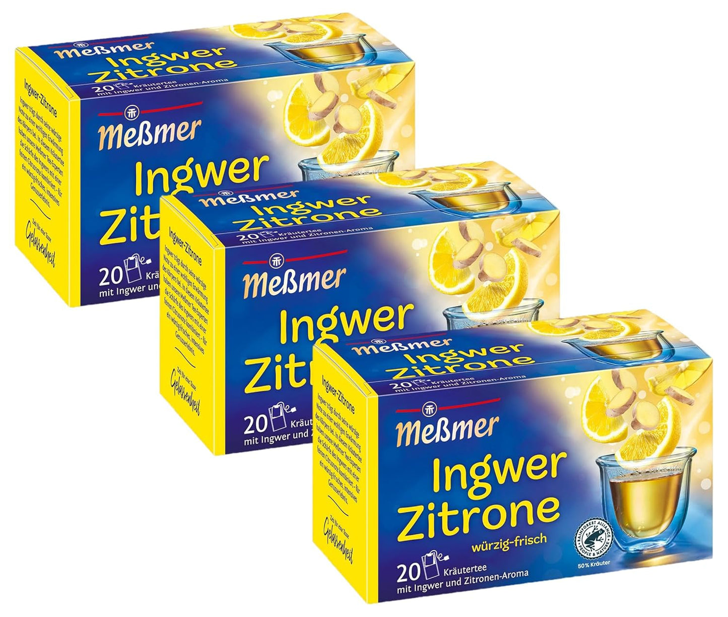 Baies de Messmer | 20 sachets de thé | Végétalien | Sans gluten | Sans lactose (paquet de 4)