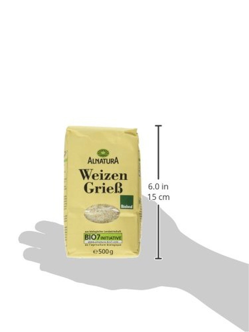 Semoule de blé biologique, 500g (le conditionnement peut varier)
