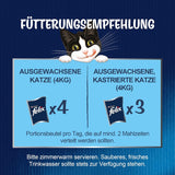 Felix So gut wie es aussieht Katzenfutter nass in Gelee, Sorten-Mix, 6er Pack (6 x 12 Beutel à 85g)