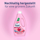 Lessive liquide délicate corail pour laine et linge délicat, 23 lavages, 1,15 litre Détergents à lessive Naty Shop