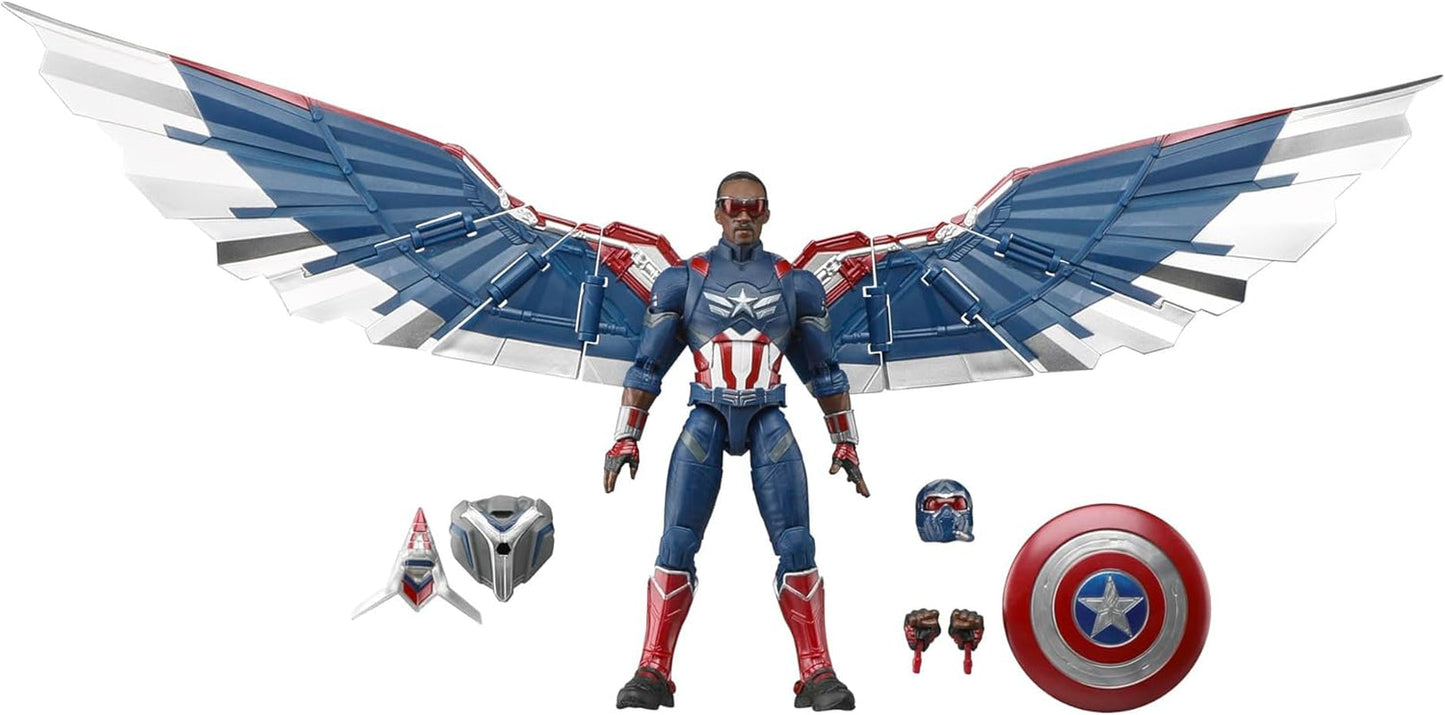 Figurine d'action Red Hulk série Marvel Legends (échelle : 15 cm) pour Captain America : Le meilleur des mondes Figurines d'action Naty Shop Captain America