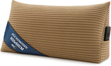 Oreiller en plumes, coussin de dossier, coussin en velours, largeur 70 cm – coussin de lecture pour lit, canapé et canapé, grand coussin de canapé, coussin mural, coussin de canapé, coussin de lecture, coussin de soutien du dos, gris clair