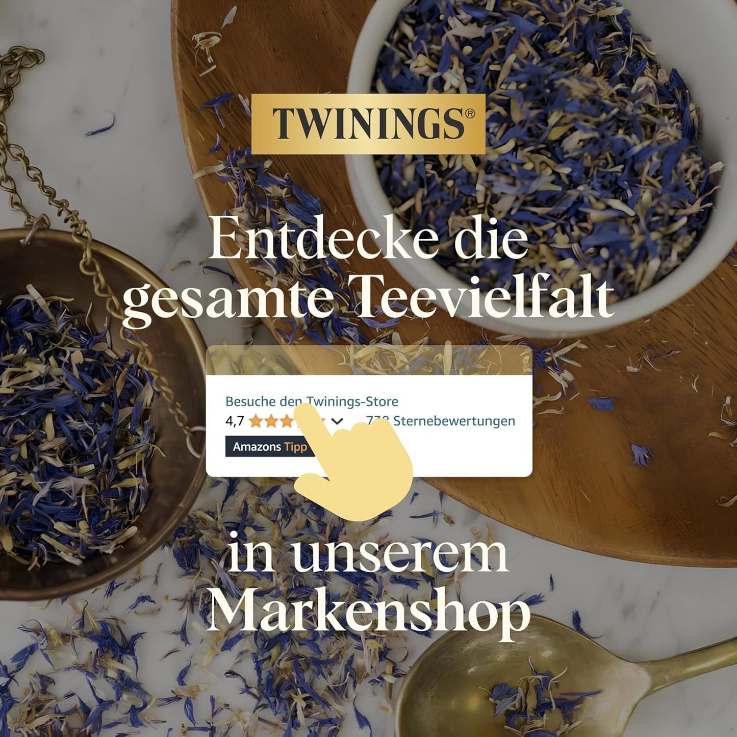 Twinings SWEET DREAMS Thé à la camomille au miel, à l'orange et à la fleur de tilleul - Mélange sucré de tisanes pour une amélioration naturelle du sommeil, paquet de 12 (10 sachets de thé chacun)