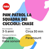 Figurine sonore - PAW Patrol Puppy team : Chase - histoires sonores et contes de fées, garçons et filles 2-4 ans, version italienne Baby Toys Naty Shop