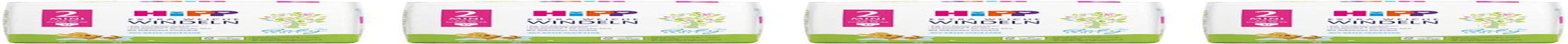 Mini couches HiPP Babysanft taille 2 en pack de 2 semaines (124 couches)