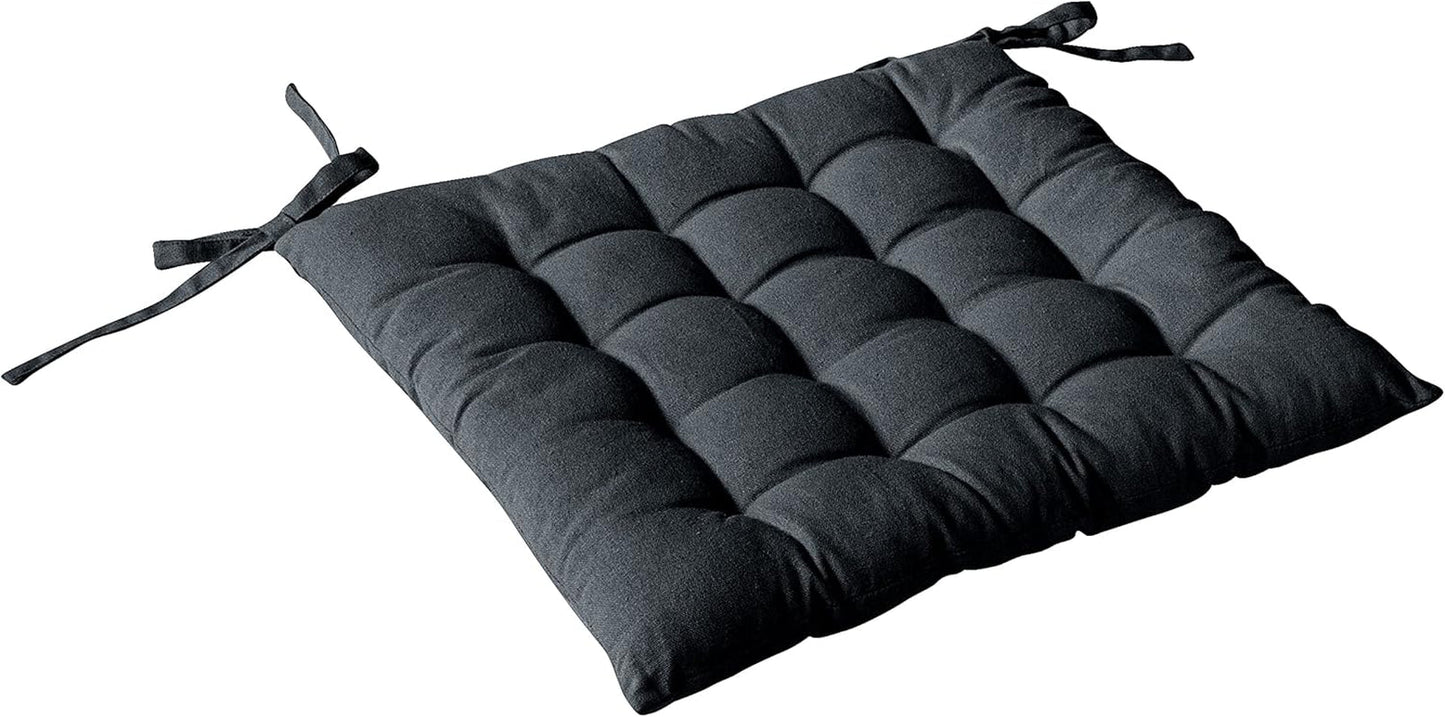 Couette 4 pompons, jute, 90 X 190 Cm, argile, 2007AGCHLJT090190, 90 X 190 Cm Couettes et quilts Naty Shop Gris foncé