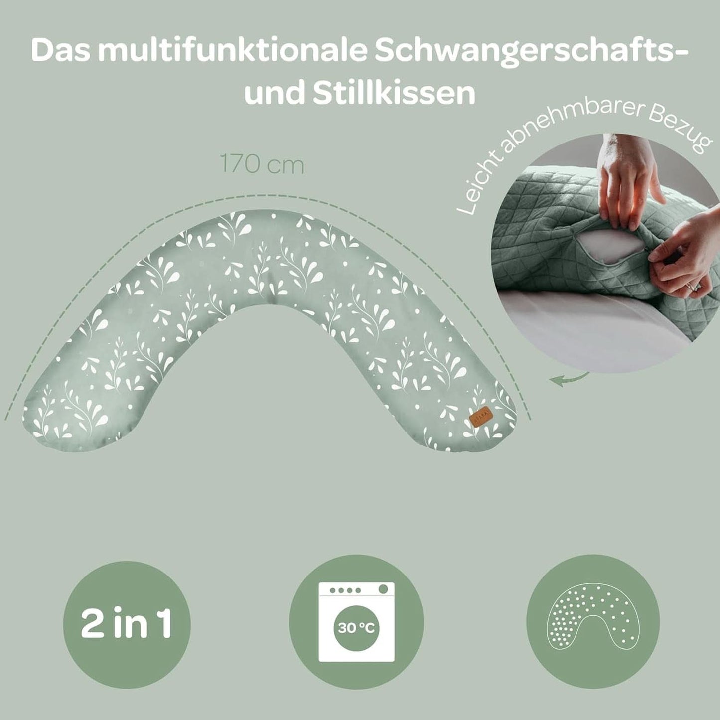 BÉABA, Big Flopsy, coussin d'allaitement multifonction, couchage, allaitement, maintien optimal, relaxation, confort Accessoires Alimentation et Allaitement Bebe Naty Shop