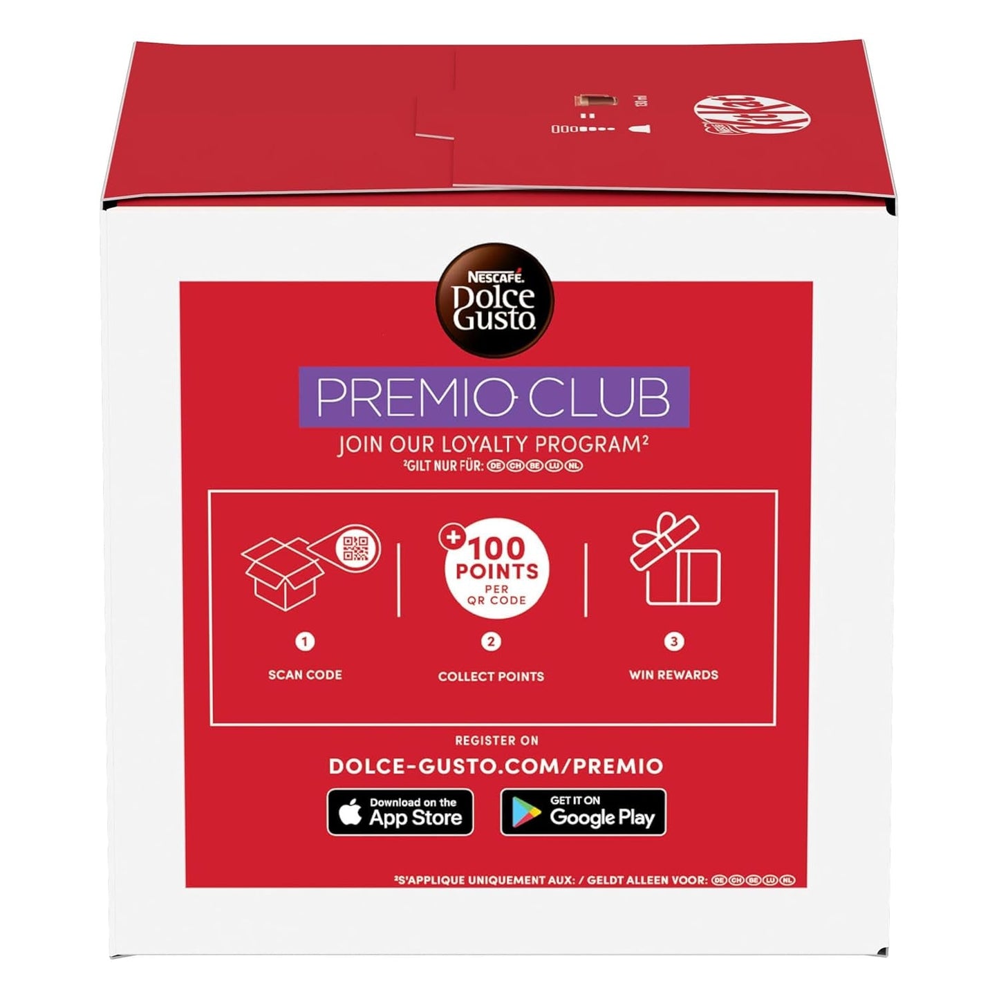 NESCAFÉ DOLCE GUSTO Kitkat Kaffeekapseln 3er Pack (3 x 16 Kapseln)
