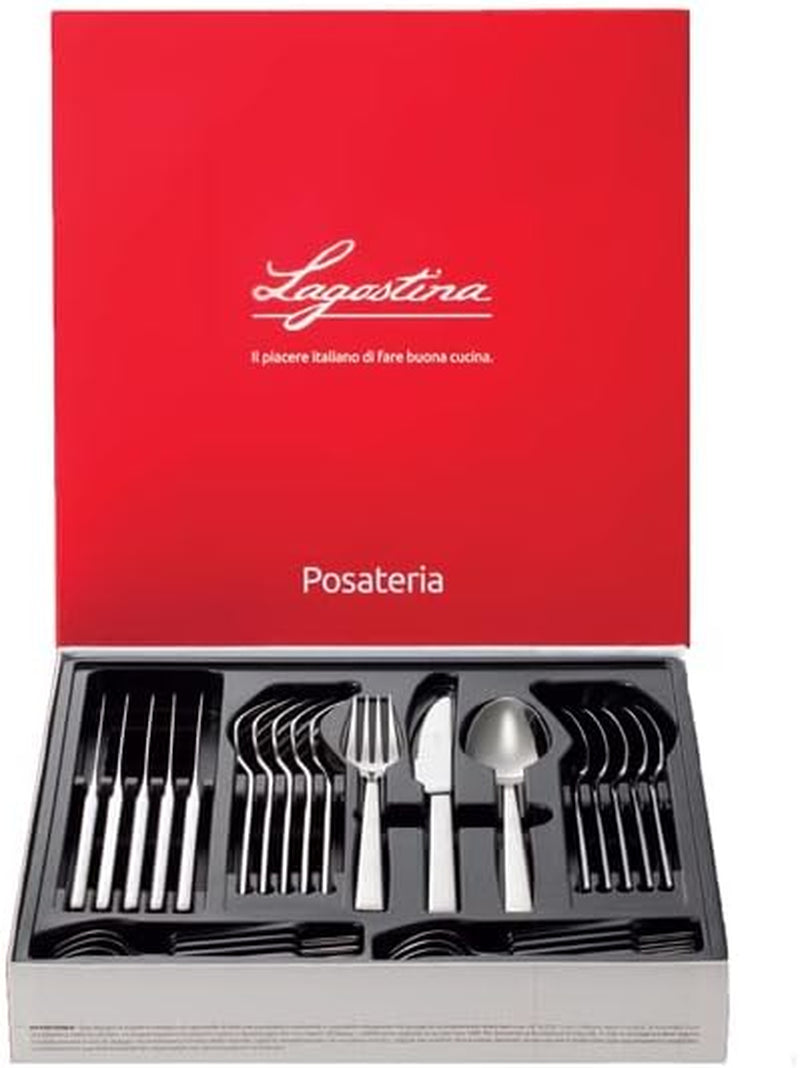 Ménagère Giada pour 6 personnes, 24 pièces Cuisine Naty Shop