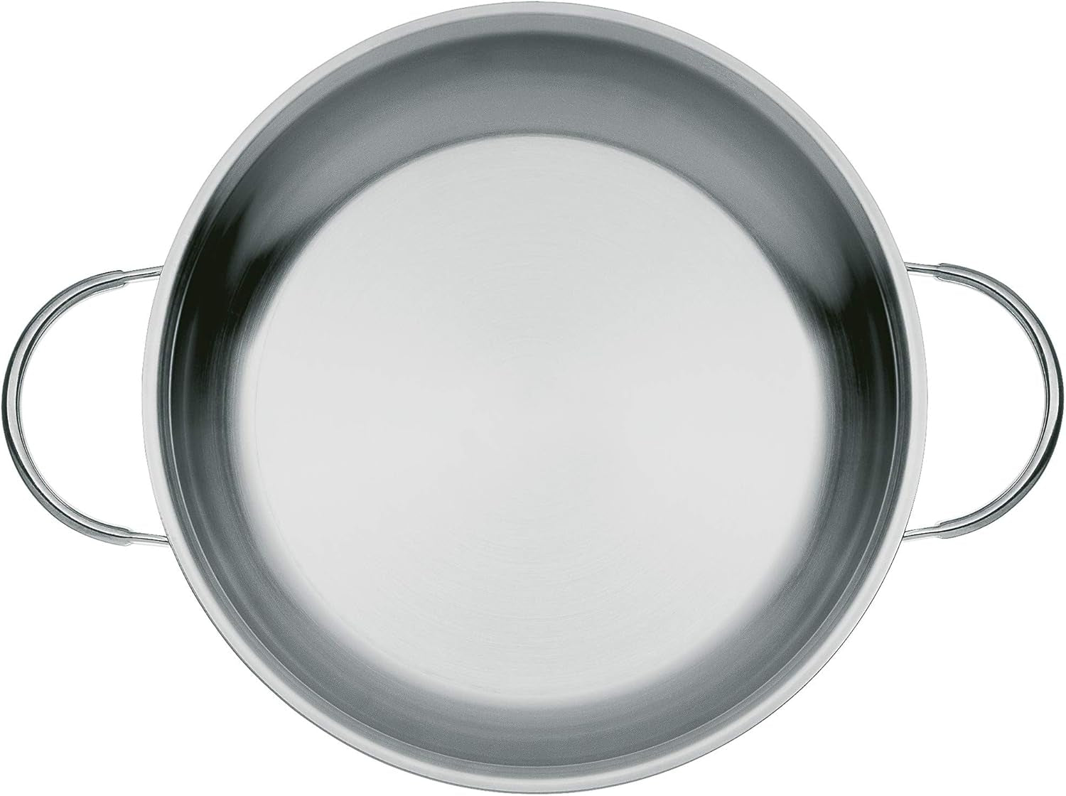 WMF Profi plat à rôtir 28 cm induction, poêle en acier inoxydable Cromargan, casseroles et poêles découvertes Naty Shop