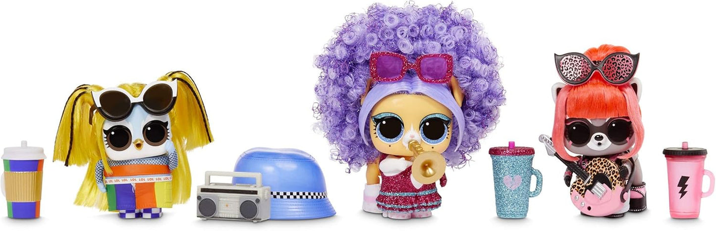 Mdr Surprise ! 567080E7C Remix Pets - Objet de collection - 9 surprises avec cheveux naturels, accessoires et paroles surprises