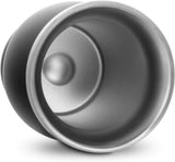Service à Thé Mate Bio ● 3 Assortiments de Mate + 2 Tasses à Maté Double Paroi en Inox + 2 Bombillas + Instructions d'infusion (Noir)