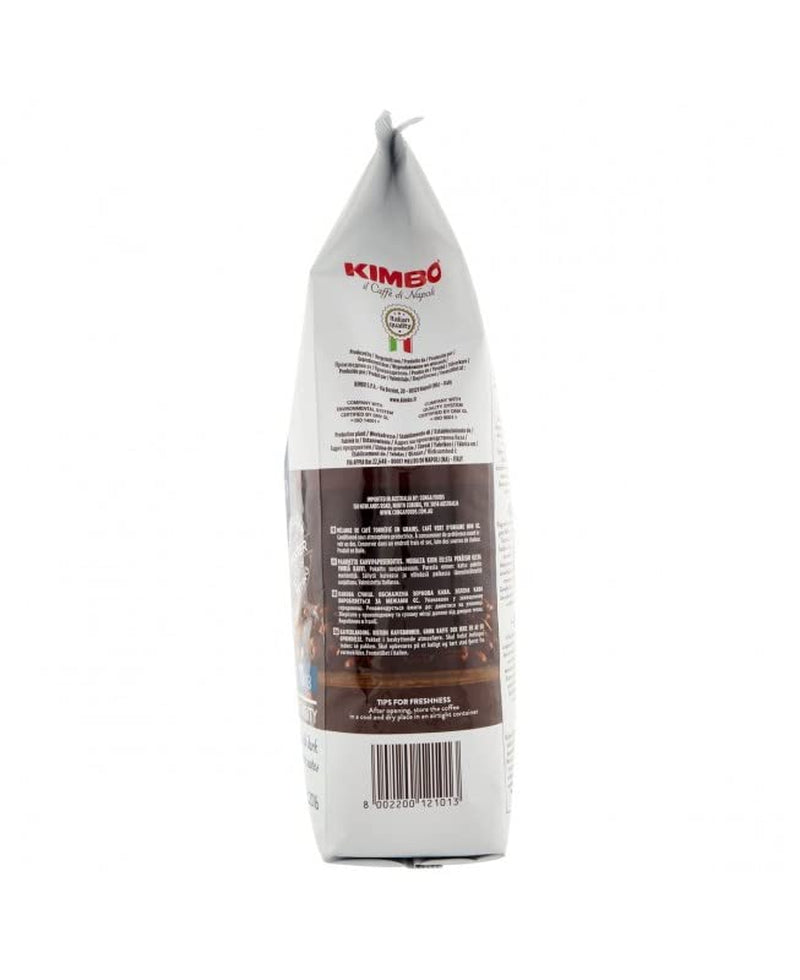 3x Espresso Classico grains de café, torréfaction moyenne, grains de café entiers, torréfaction moyenne, sac de 1 kg, café Naples