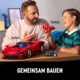 LEGO Technic Ferrari Daytona SP3 Kit de modèle à l'échelle 1:8, super voiture de sport rouge, modèle de voiture étendu, objet de collection, Ultimate Car Concept 42143 Jeux de construction Besuche an LEGO-Store