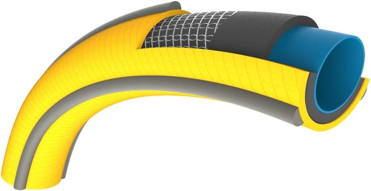 HOZELOCK - Tuyau Tricoflex Ultraflex Ø 12,5 mm (1/2") 10 M : Tuyau d'arrosage flexible résistant aux intempéries, anti-torsion et anti-torsion en PVC recyclé à 40% [117000]