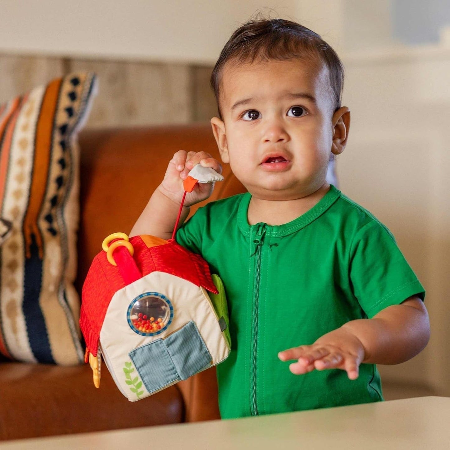 HABA 306383 - Cube de jeu ferme, jouet multifonctionnel à partir de 6 mois Jouets bébé Naty Shop