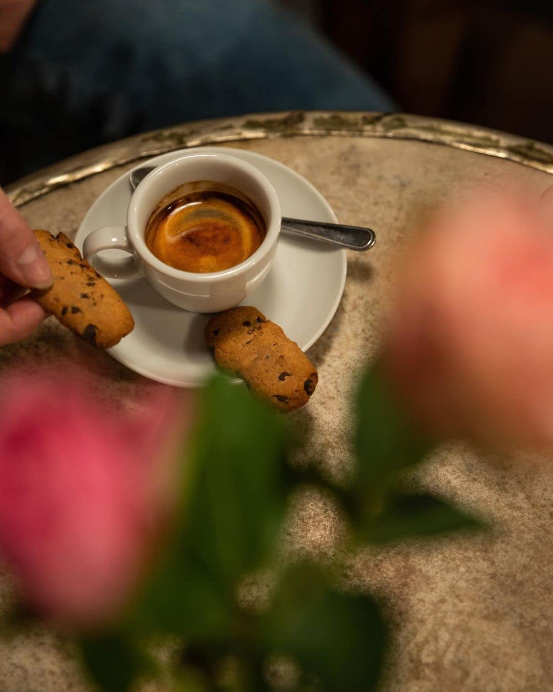 Espresso N°10 de Coffee858 - Mélange d'espresso fort et épicé, composé de 70% de grains Arabica du Brésil et 30% de Robusta (1000g)