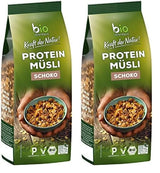 Muesli pure protéine Biozentrale - 375g - Bio au miel - Comme céréales du petit déjeuner ou comme collation