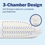 Casper Sleep Essential Oreiller pour dormir, King, Blanc Naty Shop Oreillers standards