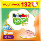 Couches pour bébés sensibles, taille 7, extra large plus (+15 kg), 14 pièces