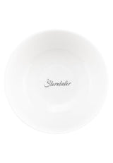 Sterntaler Service de table en porcelaine au design rustique – Service de table avec base en silicone antidérapante et amovible – Vaisselle pour bébé et enfant avec assiette, bol de 400 ml et tasse de 200 ml, blanc