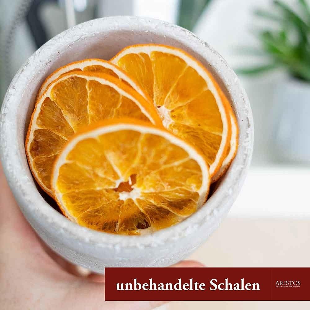 Tranches de fruits secs - tranches d'orange pour cocktails et thé froid, thé, vin chaud ou jus de fruits et punch pour enfants Produits déshydratés Naty Shop