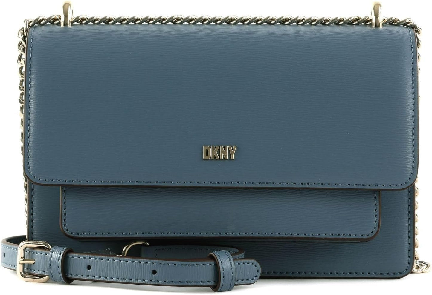 Pochette à bandoulière DKNY pour femmes, bleu côtier Sacs pour femmes Naty Shop Titre par défaut